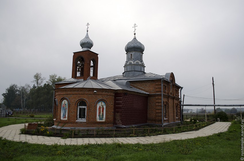 Церковь Космы и Дамиана в Жёлтых Песках, Липецк (Липецк, город, Липецкая область). общий вид в ландшафте, фото сайта rustemple.narod.ru