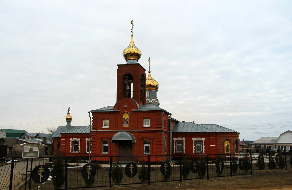 Липецк. Церковь Космы и Дамиана в Жёлтых Песках. фасады