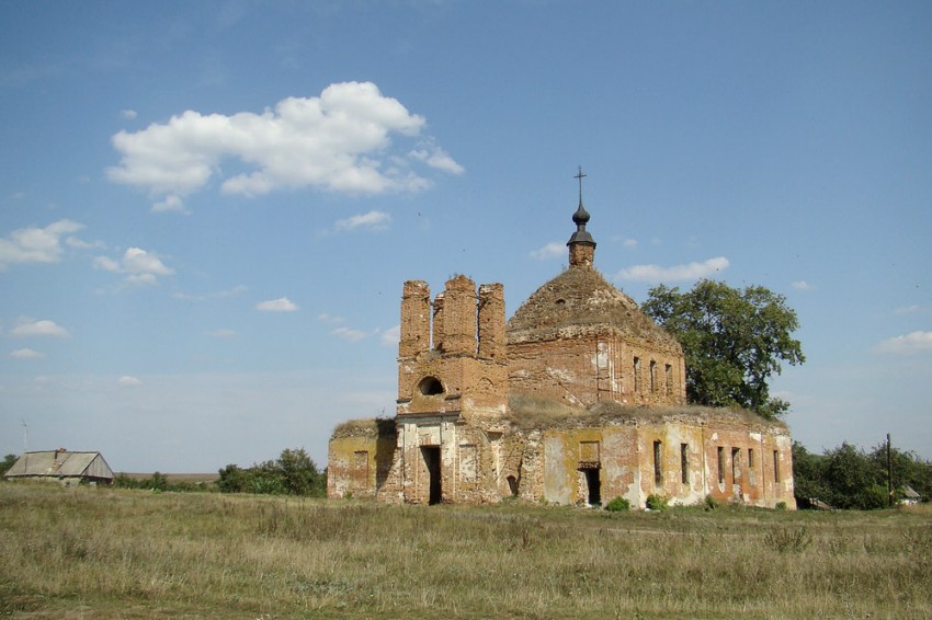 Церковь Троицы Живоначальной, Троица (Курский район, Курская область). фасады