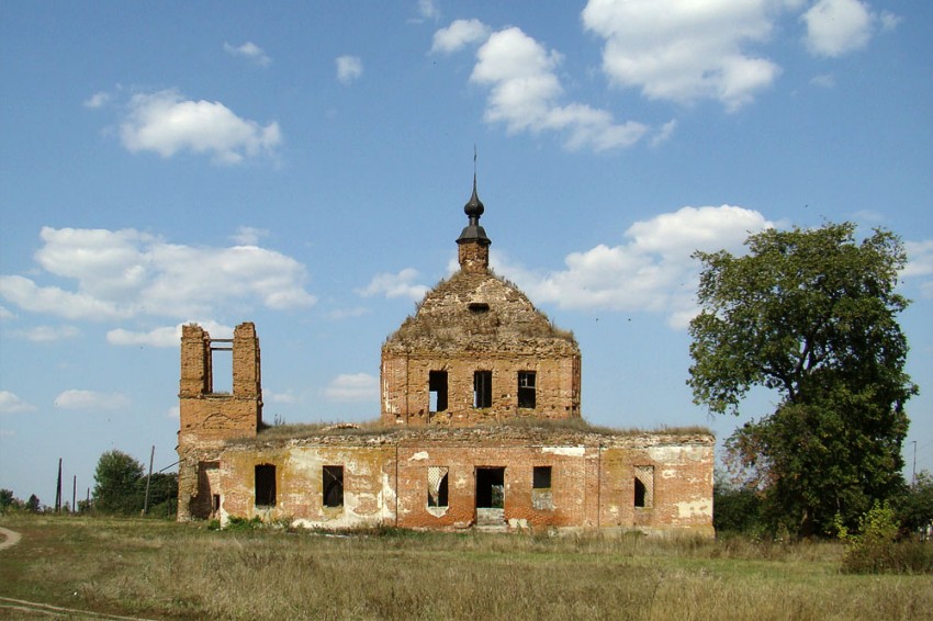 Церковь Троицы Живоначальной, Троица (Курский район, Курская область). фасады