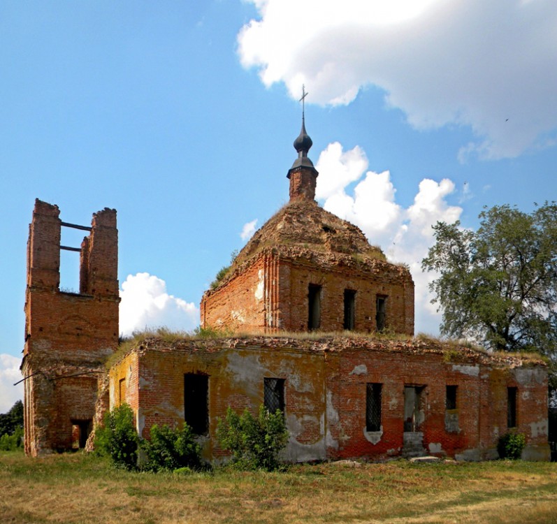 Церковь Троицы Живоначальной, Троица (Курский район, Курская область). фасады