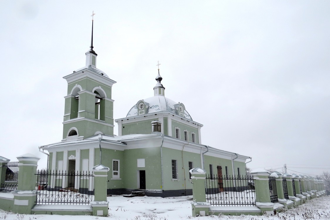 Церковь Троицы Живоначальной, Троица (Курский район, Курская область). фасады