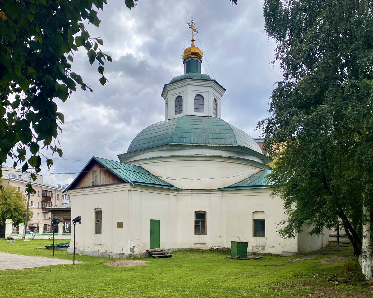 Церковь Григория Неокесарийского, Иркутск (Иркутск, город, Иркутская область). фасады, Вид с СЗ