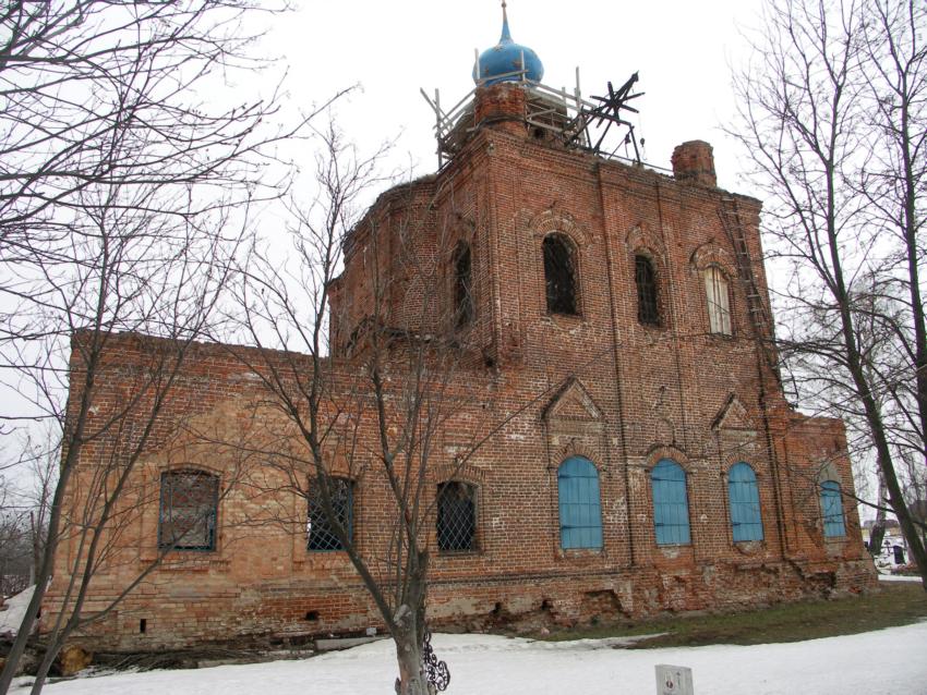 Пазушино. Церковь Воскресения Христова. фасады