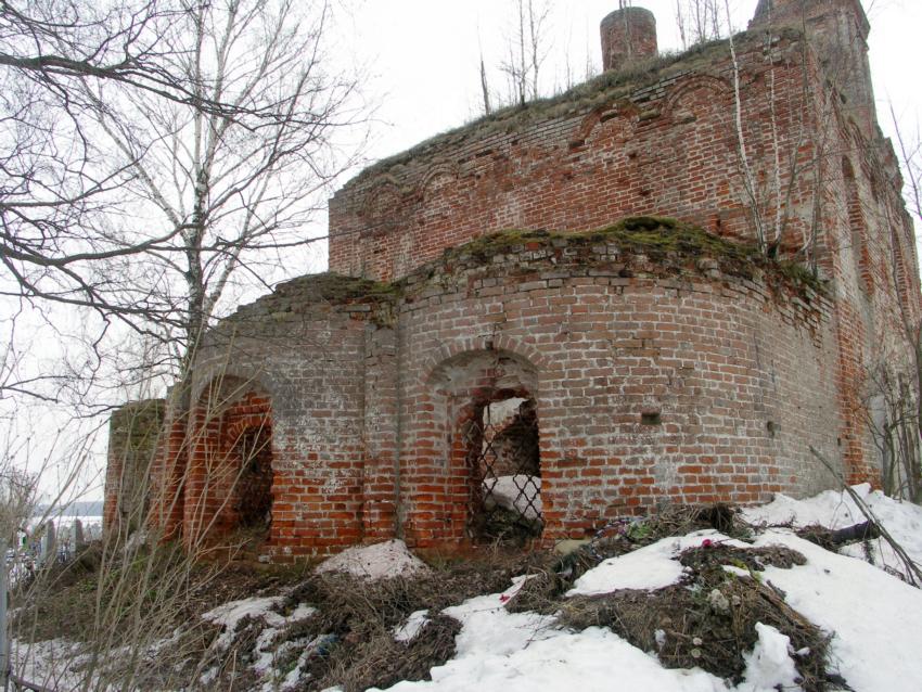 Церковь Рождества Христова, Пономарево (Ярославский район, Ярославская область). фасады