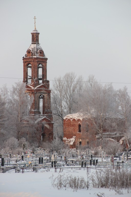 Церковь Рождества Христова, Пономарево (Ярославский район, Ярославская область). фасады