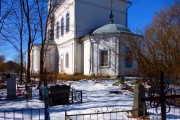 Церковь Казанской иконы Божией Матери, Ограда кладбища. <br>, Красное, Калязинский район, Тверская область