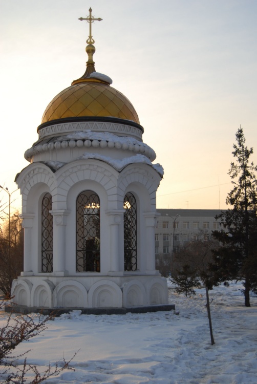 Часовня Казанской иконы Божией Матери, Иркутск (Иркутск, город, Иркутская область). фасады, Вид с восточной стороны