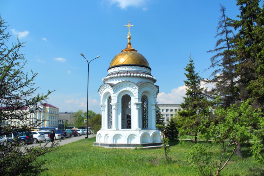 Часовня Казанской иконы Божией Матери, Иркутск (Иркутск, город, Иркутская область). фасады, Вид с востока
