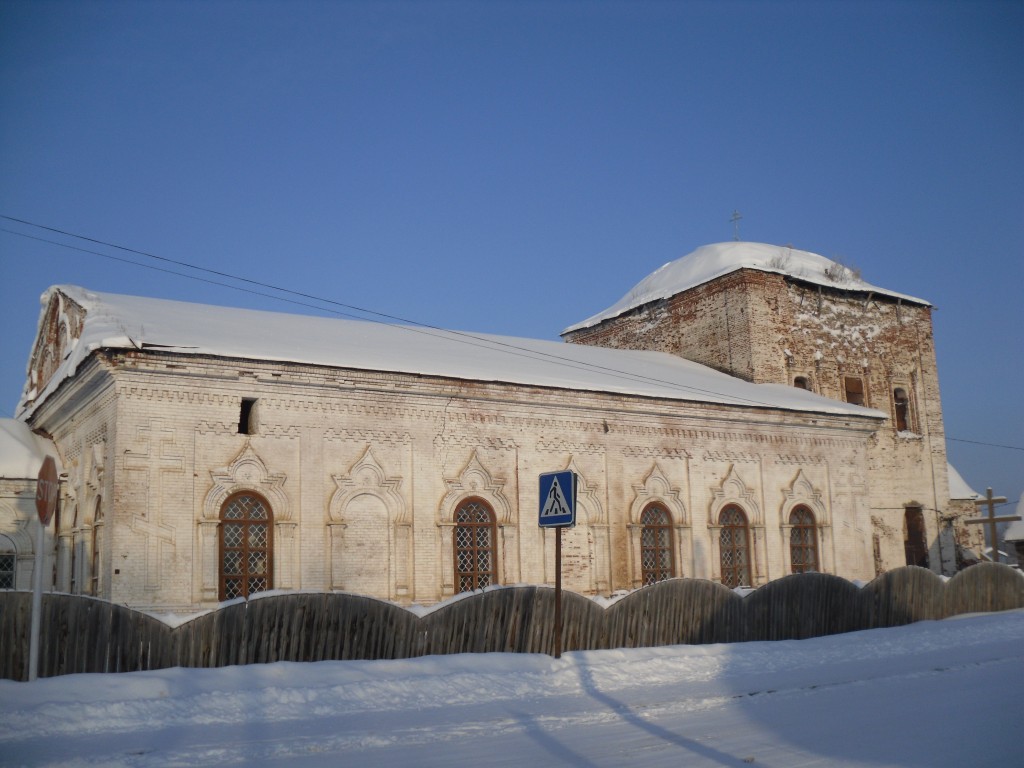 Усть-Кишерть. Церковь Покрова Пресвятой Богородицы. фасады