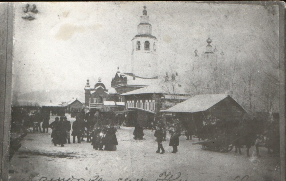 Церковь Покрова Пресвятой Богородицы, Усть-Кишерть (Кишертский район, Пермский край). архивная фотография, Старинное фото из частного архива