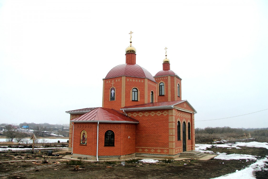 Тульское. Церковь Спаса Нерукотворного Образа. фасады