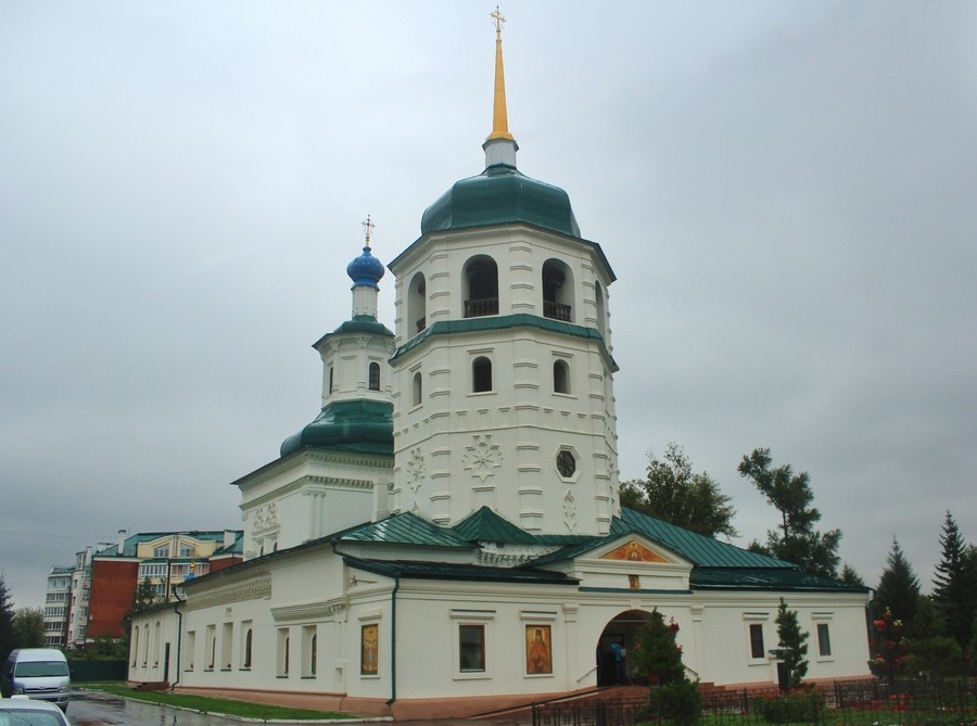 Собор Иконы Божией Матери Знамение в Знаменском монастыре Иркутска