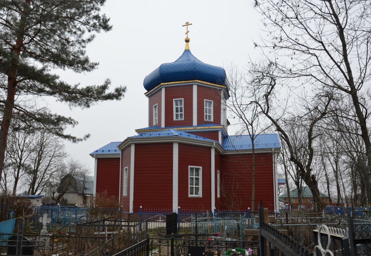 Церковь Михаила Архангела, Верхнекасиново (Курский район, Курская область). фасады, Восточный фасад