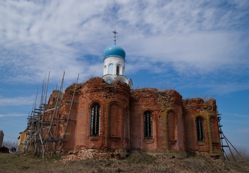 Церковь Троицы Живоначальной, Зенкино (Чаплыгинский район, Липецкая область). документальные фотографии, Зенкино. Церковь Троицы Живоначальной