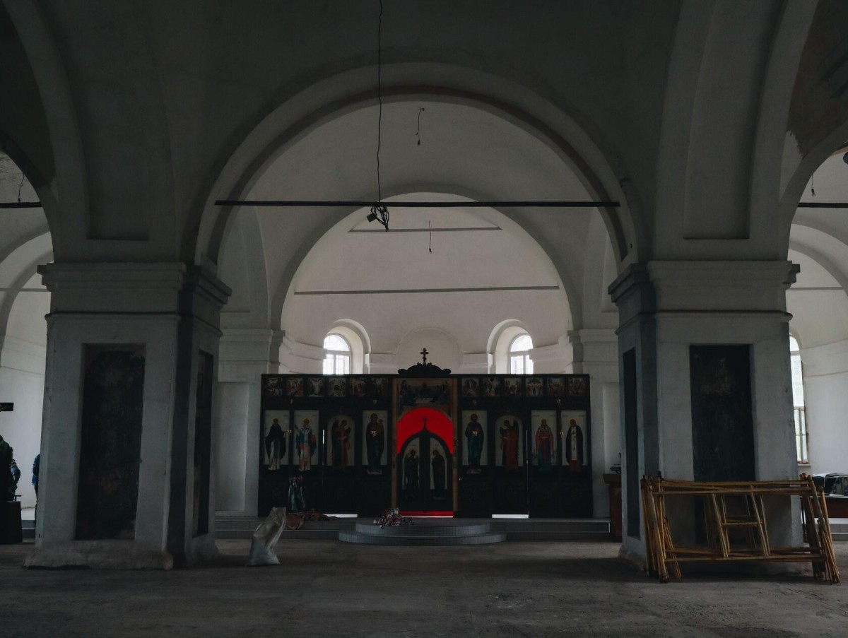 Церковь Троицы Живоначальной, Зенкино (Чаплыгинский район, Липецкая область). интерьер и убранство, Зенкино (Чаплыгинский район). Церковь Троицы Живоначальной...