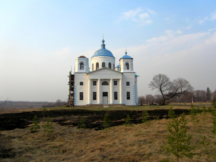 Церковь Николая Чудотворца, Урусово (Чаплыгинский район, Липецкая область). фасады, вид с юга