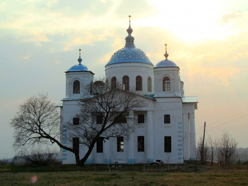 Церковь Николая Чудотворца, Урусово (Чаплыгинский район, Липецкая область). фасады, вид с востока