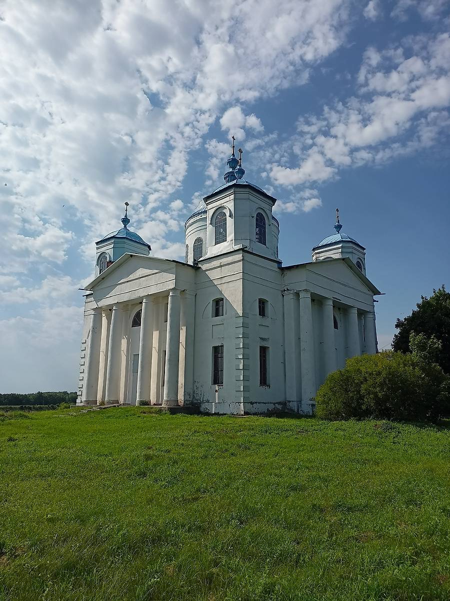 фасады. Церковь Николая Чудотворца, Урусово (Чаплыгинский район, Липецкая область)
