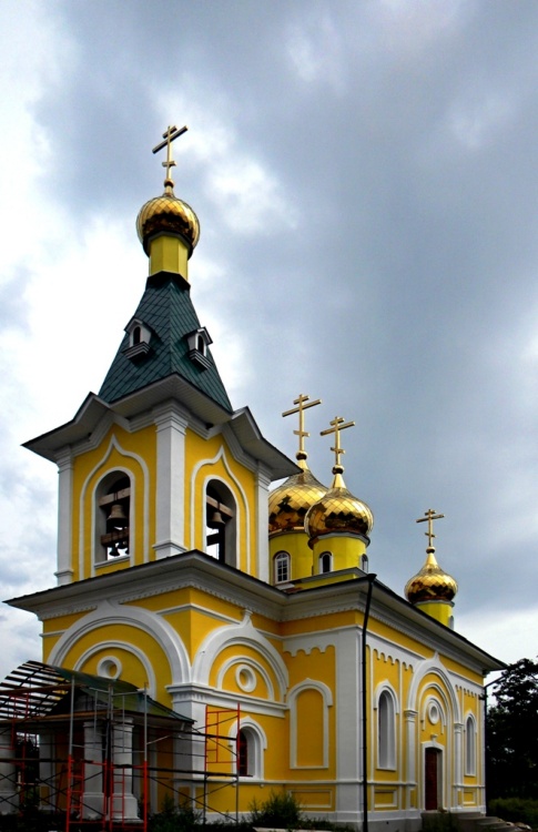 Церковь Александра Невского, Шуклинка (Курский район, Курская область). общий вид в ландшафте