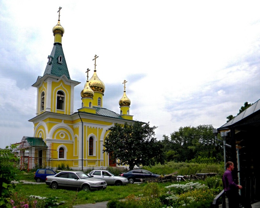 Церковь Александра Невского, Шуклинка (Курский район, Курская область). общий вид в ландшафте