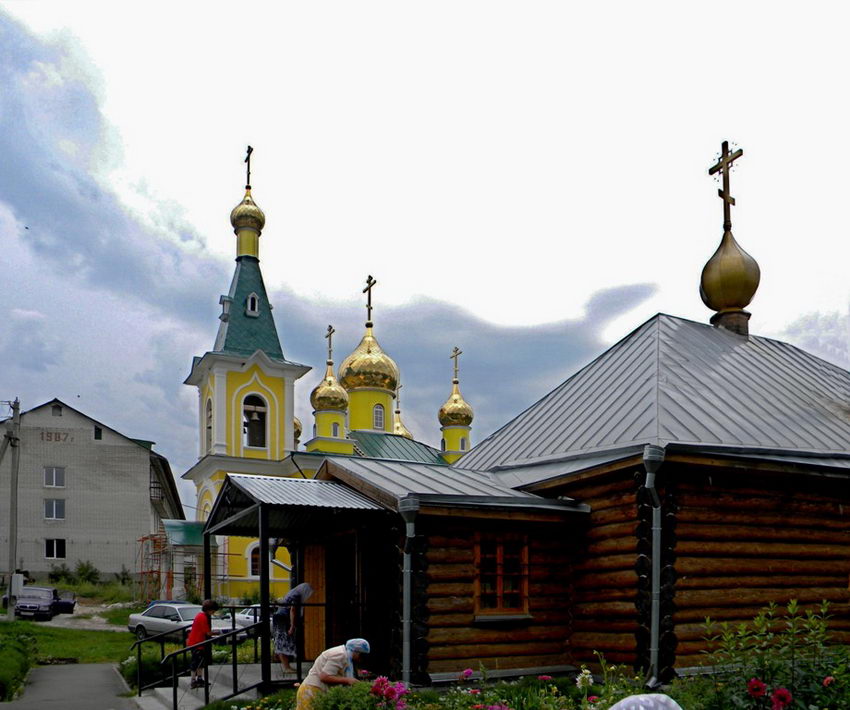 Церковь Александра Невского, Шуклинка (Курский район, Курская область). общий вид в ландшафте
