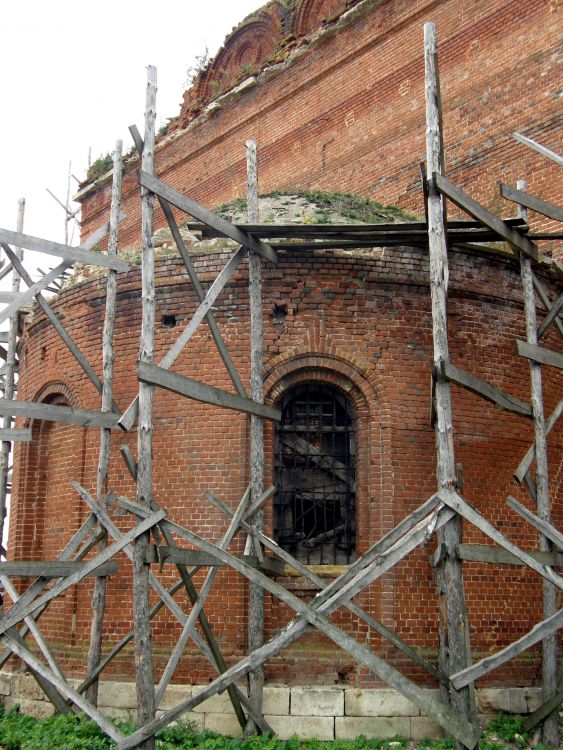 Соловьёво. Церковь Воздвижения Креста Господня. документальные фотографии