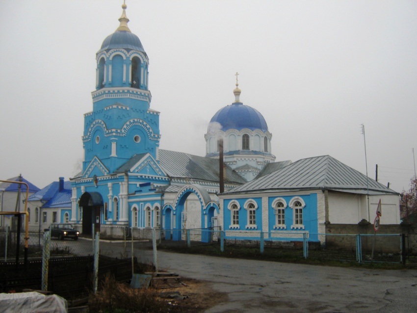 Софийский Успенский женский монастырь, Усмань (Усманский район, Липецкая область). общий вид в ландшафте
