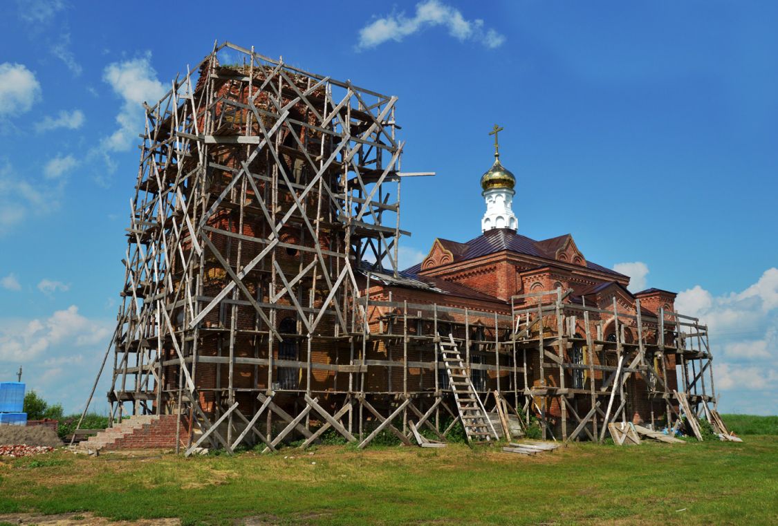 Церковь Михаила Архангела, Шишкино (Чаплыгинский район, Липецкая область). документальные фотографии
