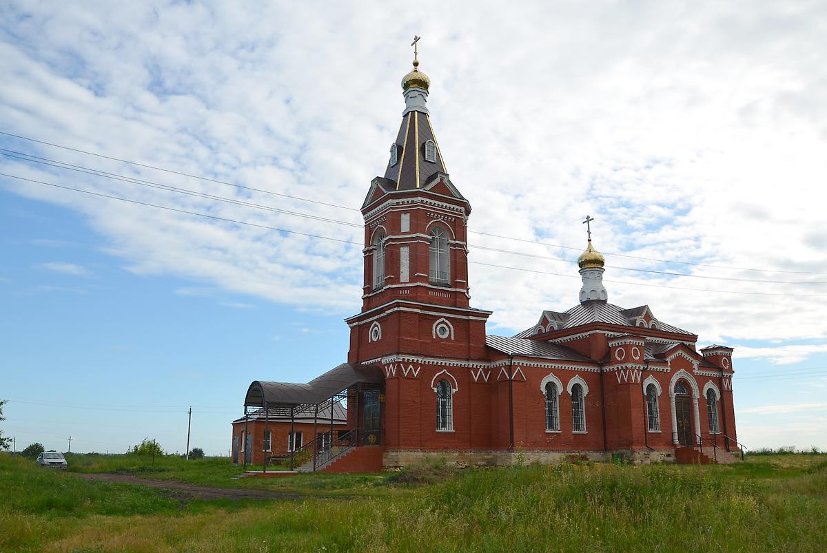 фасады. Церковь Михаила Архангела, Шишкино (Чаплыгинский район, Липецкая область)
