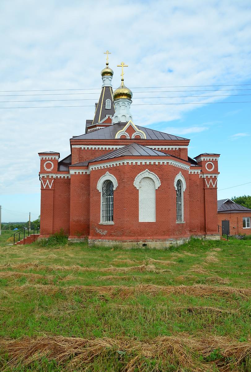 фасады. Церковь Михаила Архангела, Шишкино (Чаплыгинский район, Липецкая область)