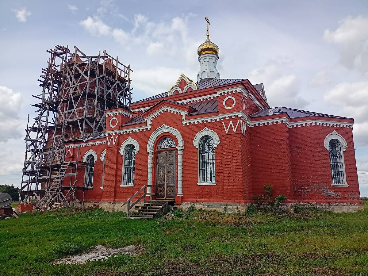 документальные фотографии. Церковь Михаила Архангела, Шишкино (Чаплыгинский район, Липецкая область)