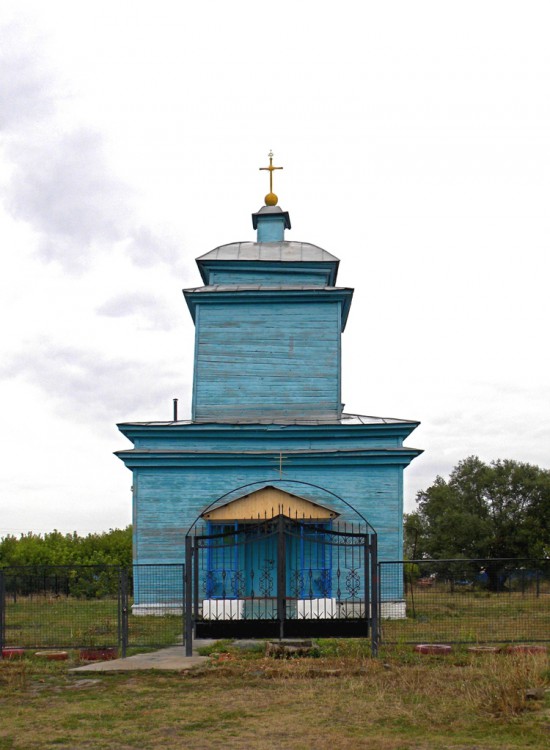 Церковь Введения во храм Пресвятой Богородицы, Пименово (Курский район, Курская область). общий вид в ландшафте
