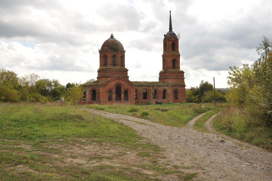 Церковь Богоявления Господня, Крещенка (Хлевенский район, Липецкая область). фасады