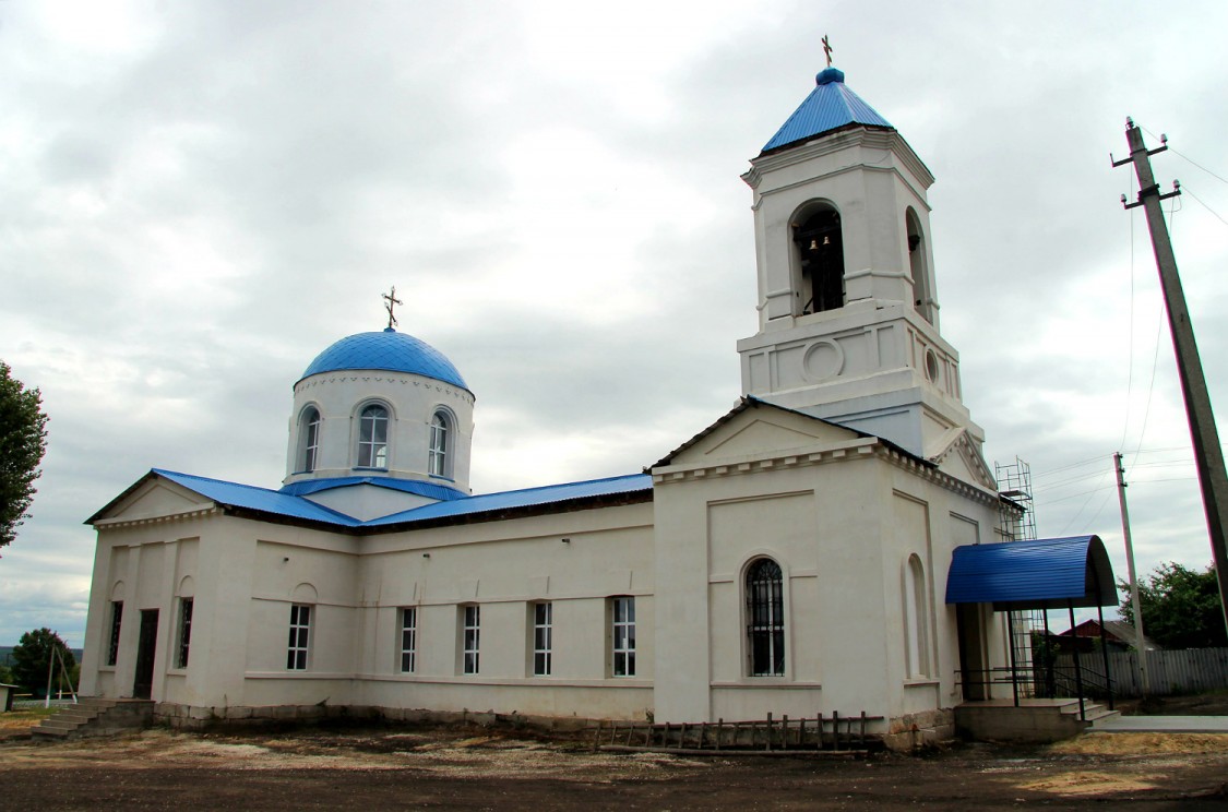 Церковь Михаила Архангела, Отскочное (Хлевенский район, Липецкая область). фасады