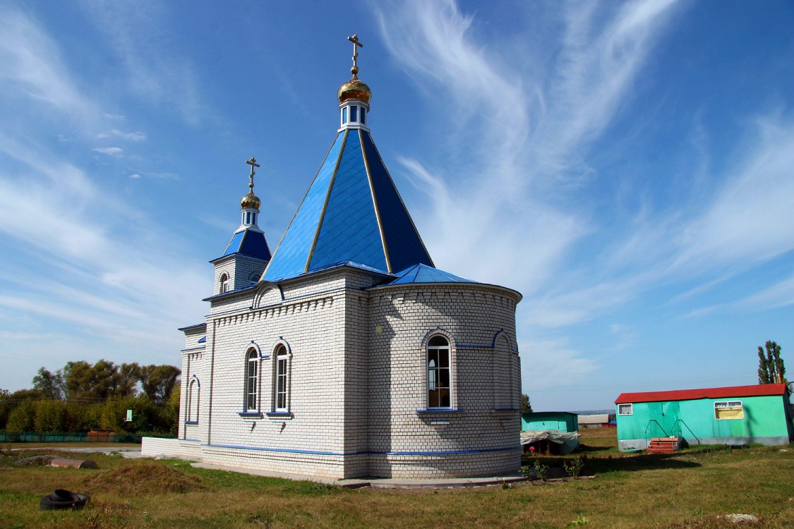 Старое Дубовое. Церковь Илии Пророка. фасады