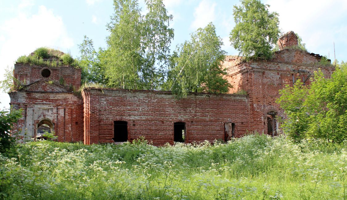 Ставотино. Церковь Николая Чудотворца. фасады