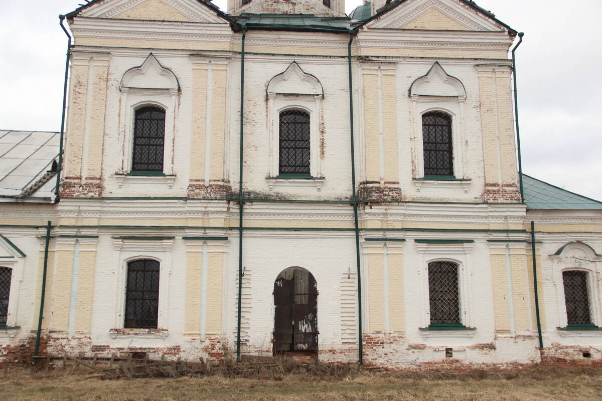 Церковь Введения во храм Пресвятой Богородицы, Пружинино (Гаврилов-Ямский район, Ярославская область). архитектурные детали