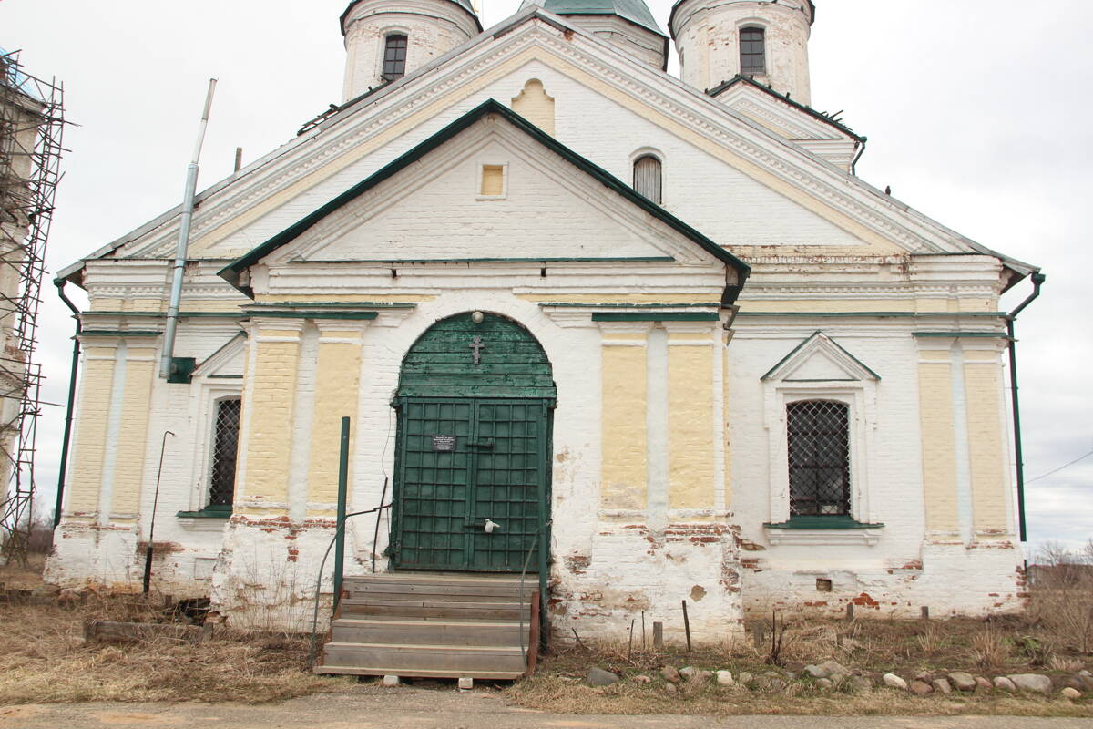Церковь Введения во храм Пресвятой Богородицы, Пружинино (Гаврилов-Ямский район, Ярославская область). архитектурные детали