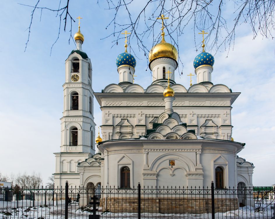 Выксунский Иверский монастырь. Церковь Успения Пресвятой Богородицы, Выкса (Выкса, ГО, Нижегородская область). фасады