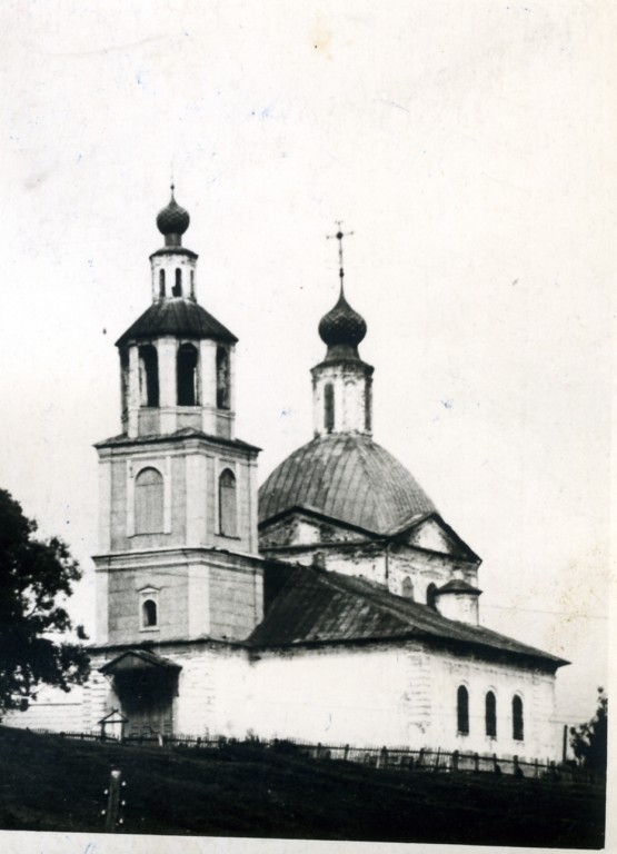 Масальское. Церковь Рождества Христова. архивная фотография, Автор: Лебедев Павел Константинович Из авторского собрания фотографа-любителя, ветерана ВОВ Лебедева П.К.