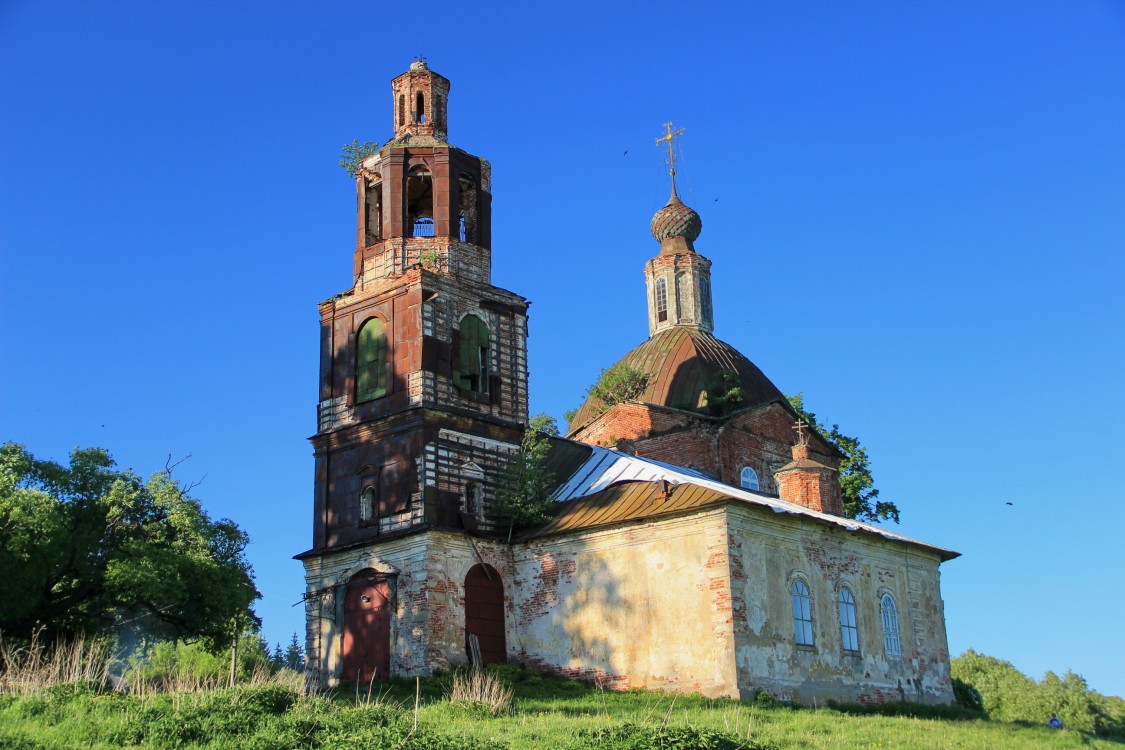 Церковь Рождества Христова, Масальское (Угличский район, Ярославская область). фасады
