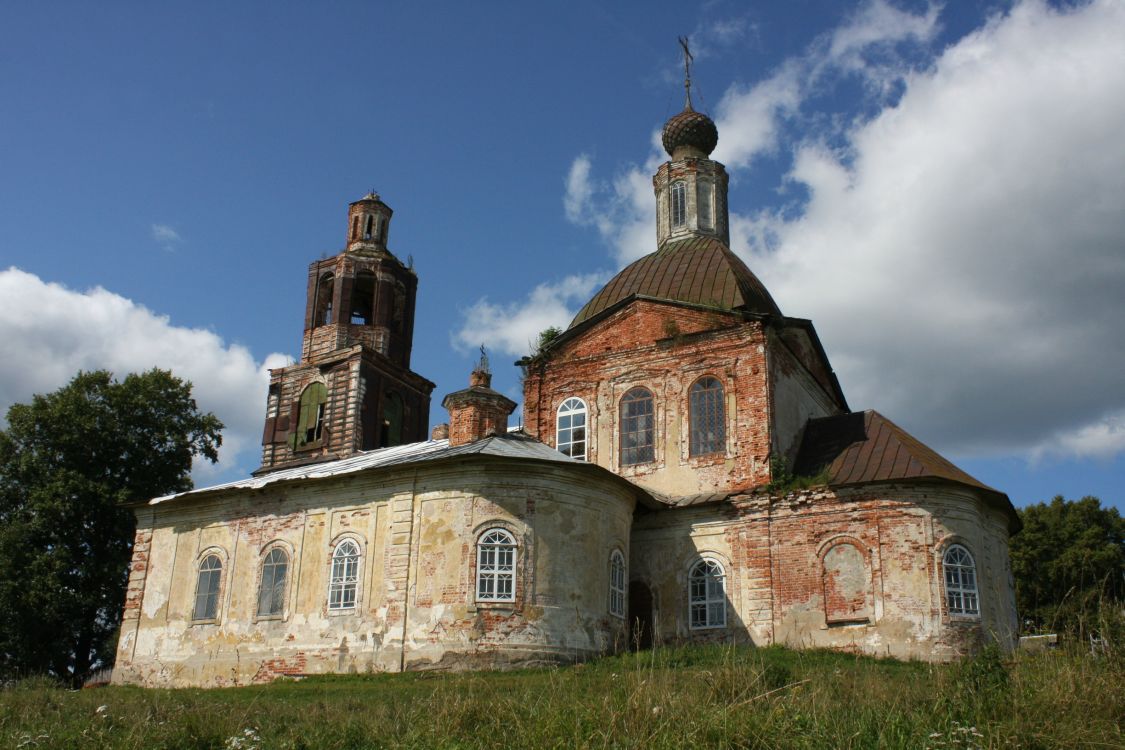 Церковь Рождества Христова, Масальское (Угличский район, Ярославская область). фасады
