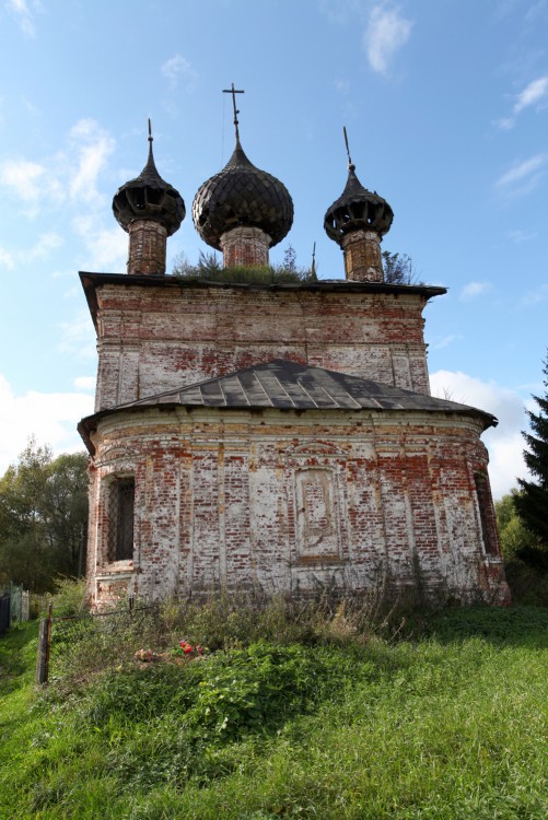 Церковь Николая Чудотворца, Новые Липки (Некрасовский район, Ярославская область). фасады