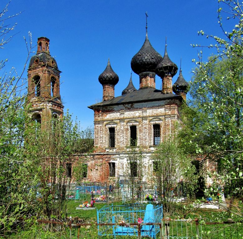 Новые Липки. Церковь Николая Чудотворца. фасады, южный фасад