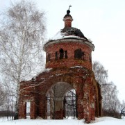 Церковь Николая Чудотворца, вид с запада<br>, Терентеево, Пителинский район, Рязанская область