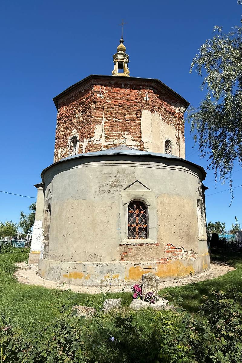 фасады. Церковь Покрова Пресвятой Богородицы, Береговая Погореловка (Пронский район, Рязанская область)