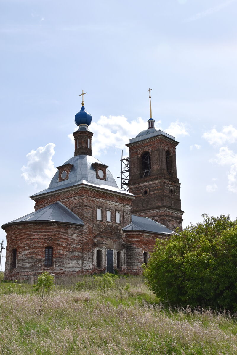 Церковь Рождества Пресвятой Богородицы, Воскресенка (Пронский район, Рязанская область). фасады