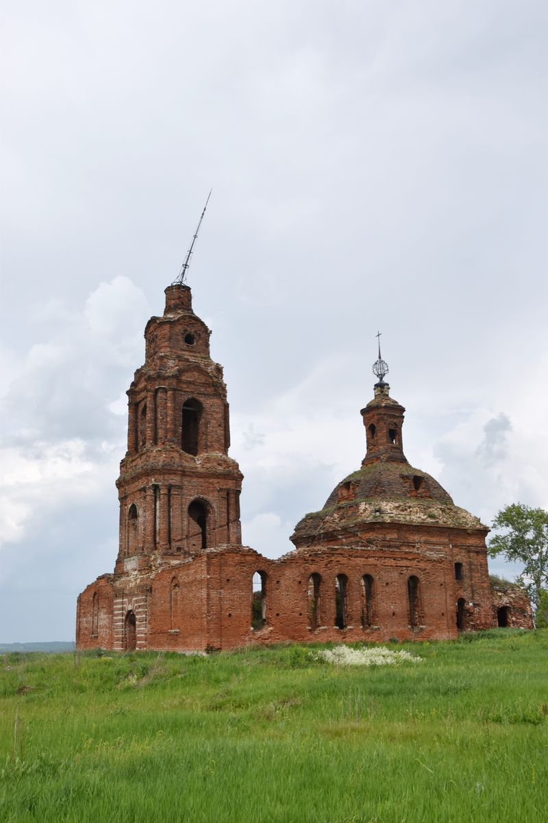 Церковь Николая Чудотворца, Гниломедово (Пронский район, Рязанская область). фасады