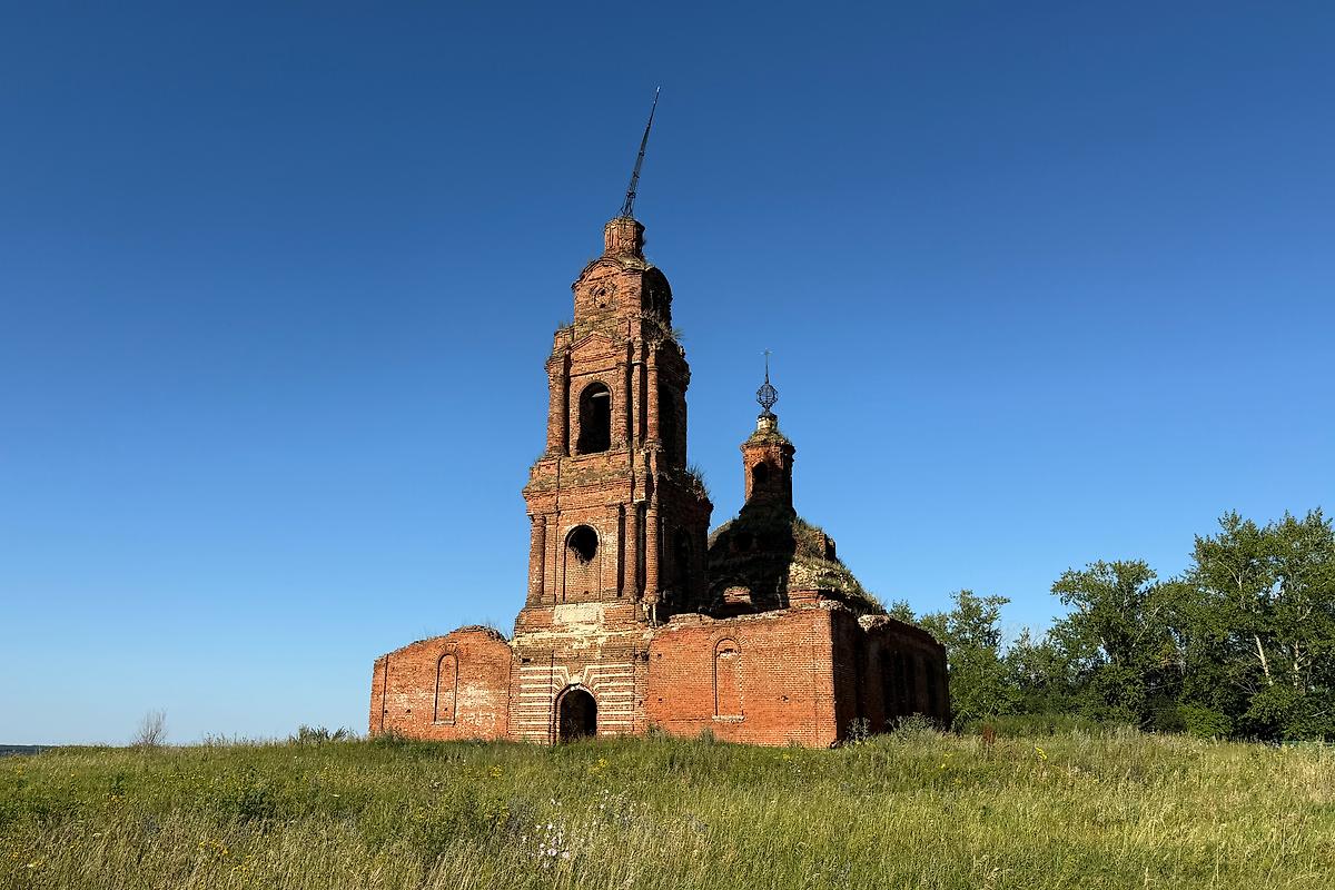 фасады. Церковь Николая Чудотворца, Гниломедово (Пронский район, Рязанская область)